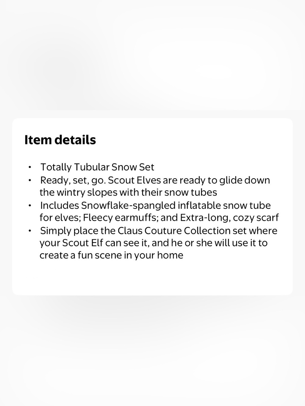 Claus Couture Totally Tubular Snow Set - Picture 4 of 7